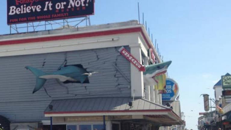 Ripley's Believe It or Not on the boardwalk in OC