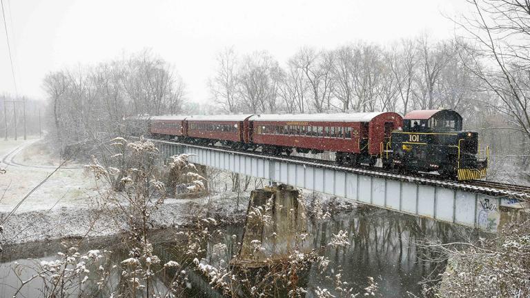 Walkersville Southern Railroad Santa Train