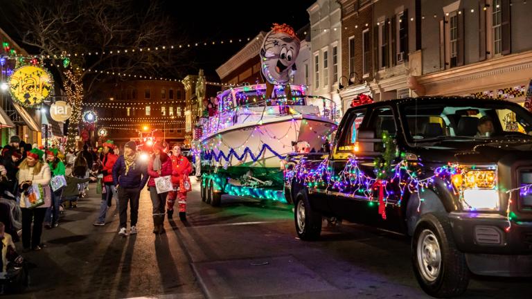 Christmas Parade in Cambridge