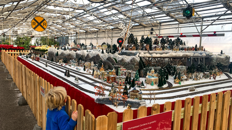 Homestead Gardens Christmas Trains