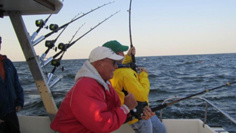 Fishing on Charter boat